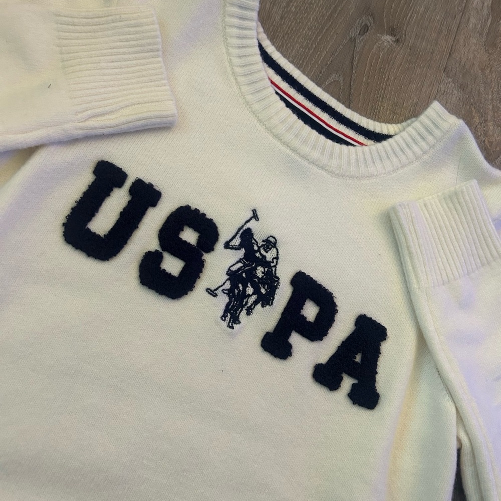 Polo Ralph Lauren White Sweater